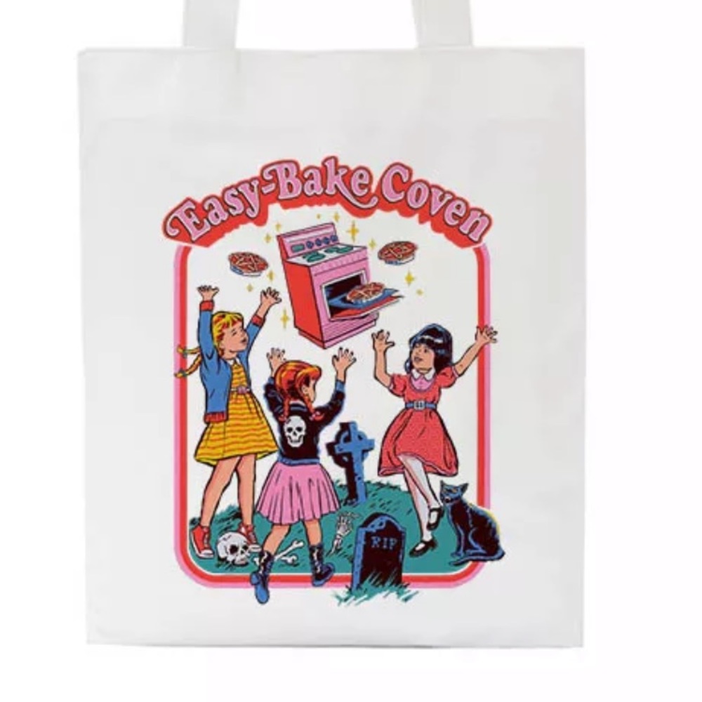 Cute canvas tote, Easy Bake Coven 🧙‍♀️